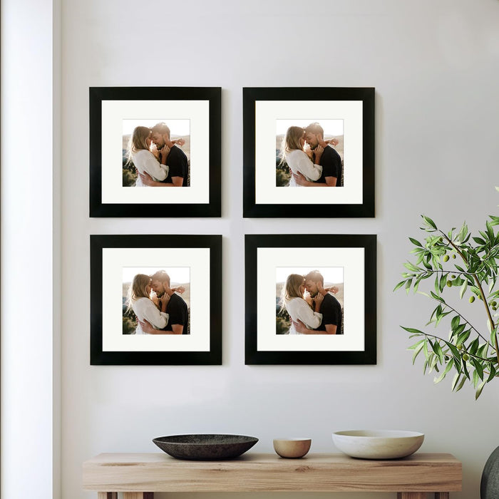 Art Street Set of 4 Wall Mounted Premium 3D Photo Frame Wall Hanging Individual Collage ( Ph- 1928 )