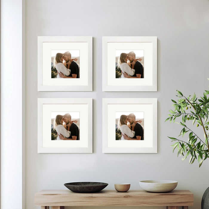 Art Street Set of 4 Wall Mounted Premium 3D Photo Frame Wall Hanging Individual Collage ( Ph- 1928 )