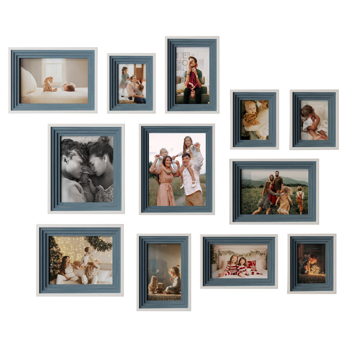 Idolatry Wall Photo Frame, Home-office, Wall Decor - Set of 12 (8x12,5x7,6x10,8x10 Inch)