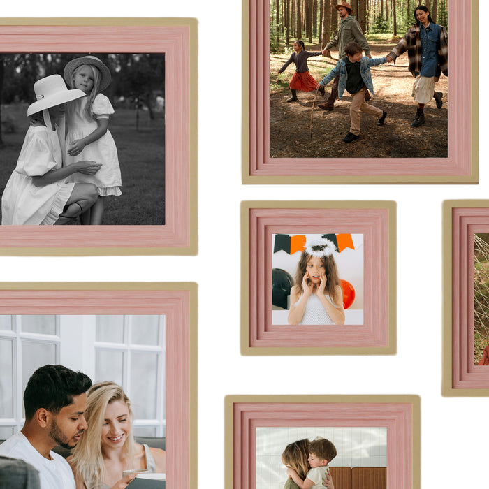 Set of 7 Adore Premium 3D Photo Frame for Living Room, Home Decoration & Office Décor, ( 8x10, 8x6, 8x8, 5x5 Inches)