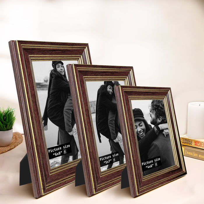 Premium 3D Picture Frames For Wall Decoration (Crown Series)