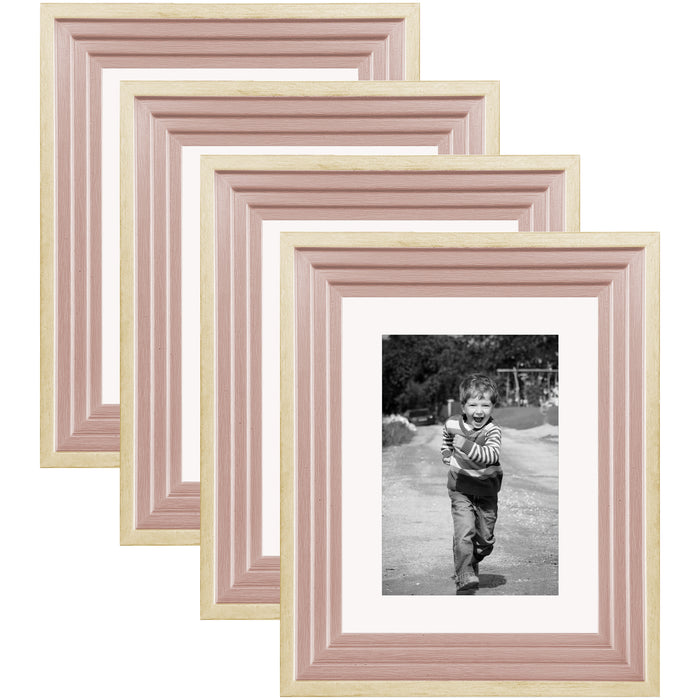 Art Street Set of 4 Individual Couple Photo Frame/Wall Hanging for Home Décor - (Royal Step Premium 3D Frame)