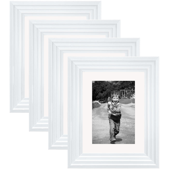 Art Street Set of 4 Individual Couple Photo Frame/Wall Hanging for Home Décor - (Royal Step Premium 3D Frame)