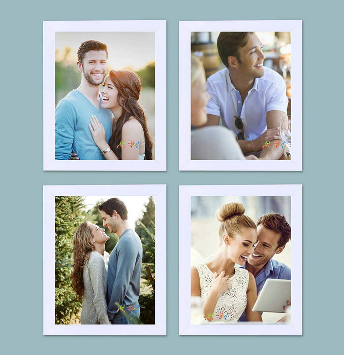 Art Street Set of 4 Wall Mounted Premium 3D Photo Frame Wall Hanging Individual Collage ( Ph- 1928 )