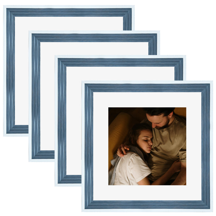 Art Street Set of 4 Individual Couple Photo Frame/Wall Hanging for Home Décor - (Royal Step Premium 3D Frame)