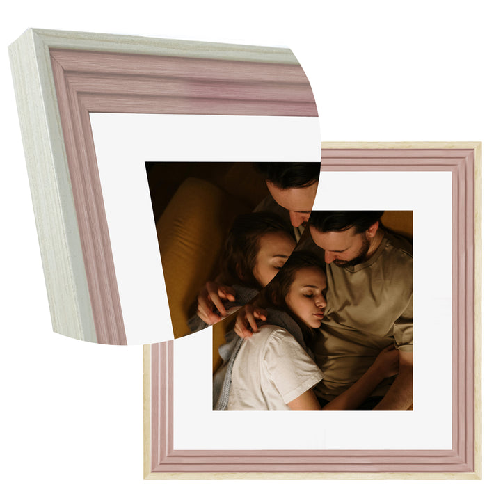 Art Street Set of 4 Individual Couple Photo Frame/Wall Hanging for Home Décor - (Royal Step Premium 3D Frame)