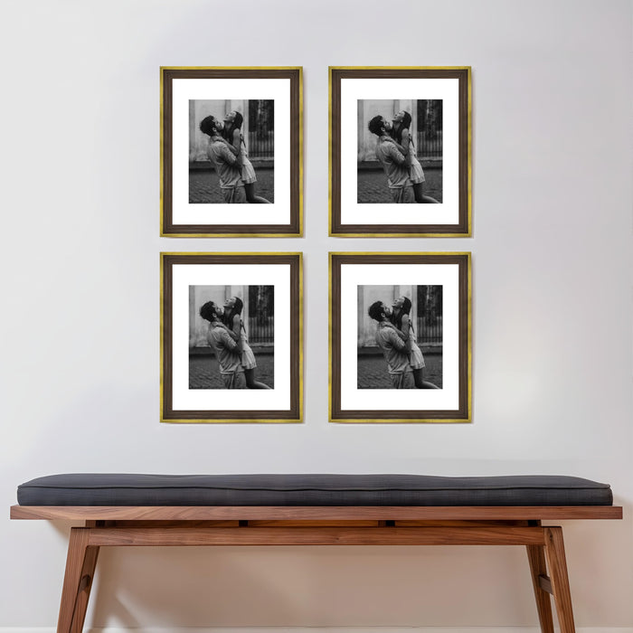 Art Street Set of 4 Wall Mounted Premium 3D Photo Frame Wall Hanging Individual Collage ( Ph- 1928 )