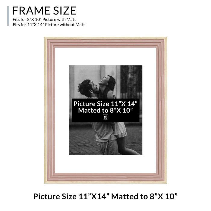 Art Street Set of 4 Individual Couple Photo Frame/Wall Hanging for Home Décor - (Royal Step Premium 3D Frame)