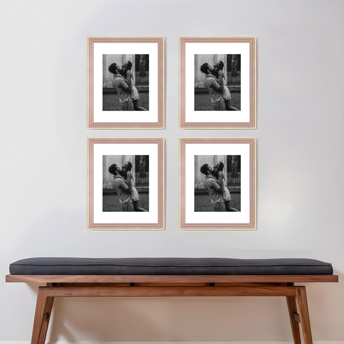 Art Street Set of 4 Wall Mounted Premium 3D Photo Frame Wall Hanging Individual Collage ( Ph- 1928 )