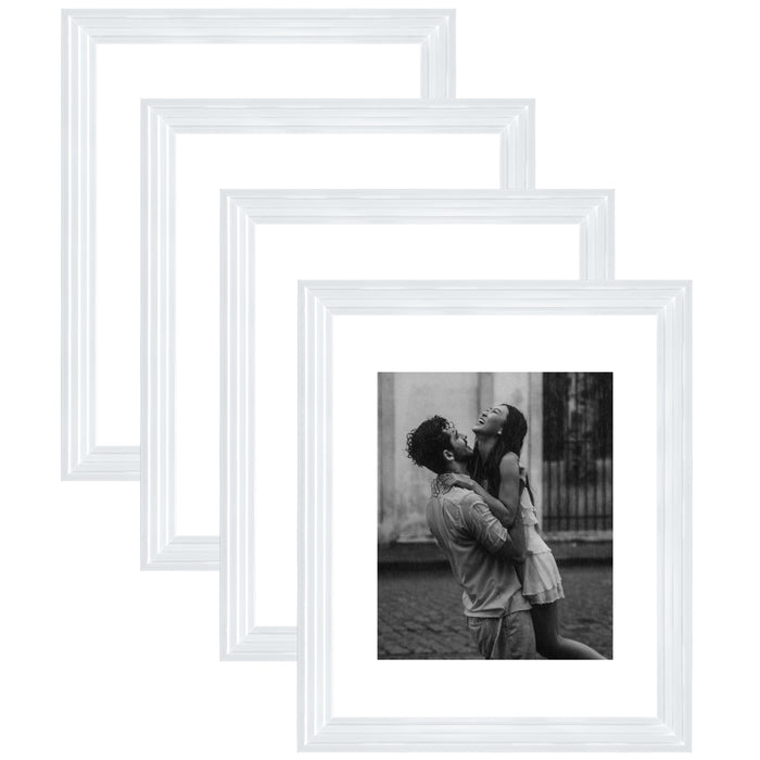 Art Street Set of 4 Individual Couple Photo Frame/Wall Hanging for Home Décor - (Royal Step Premium 3D Frame)