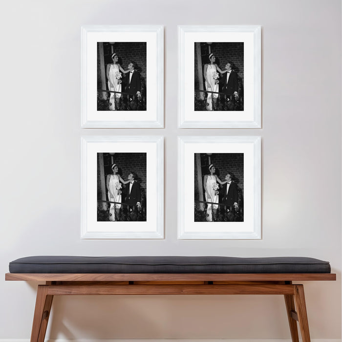 Art Street Set of 4 Wall Mounted Premium 3D Photo Frame Wall Hanging Individual Collage ( Ph- 1928 )