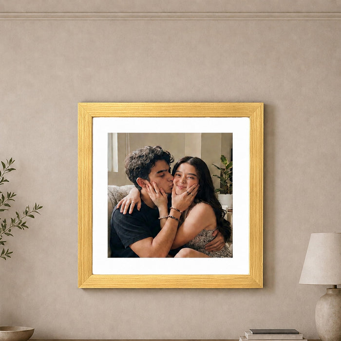 Synthetic Wood Wall Photo Frame for Home and Office Wall Décor in Multicolor and Sizes