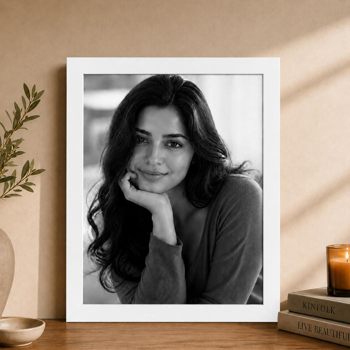 Synthetic Wood Wall Photo Frame for Home and Office Wall Décor in Multicolor and Sizes
