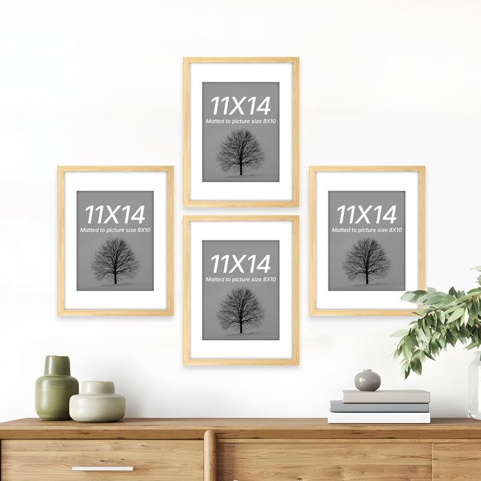 Art Street Set of 4 Wall Mounted Premium 3D Photo Frame Wall Hanging Individual Collage ( Ph- 1928 )