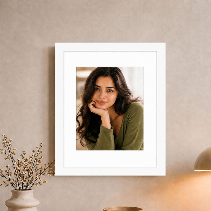 Synthetic Wood Wall Photo Frame for Home and Office Wall Décor in Multicolor and Sizes