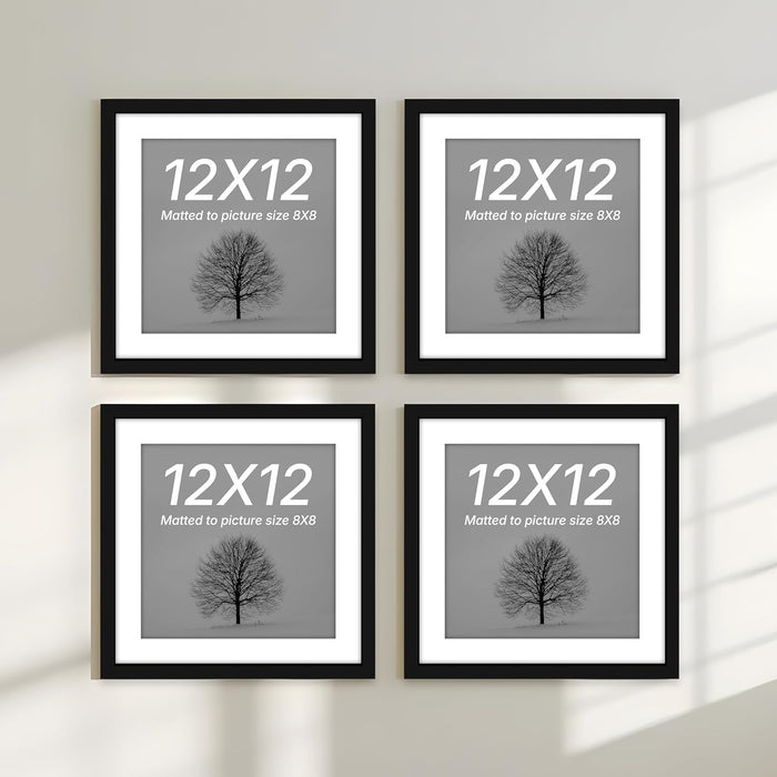 Art Street Set of 4 Wall Mounted Premium 3D Photo Frame Wall Hanging Individual Collage ( Ph- 1928 )