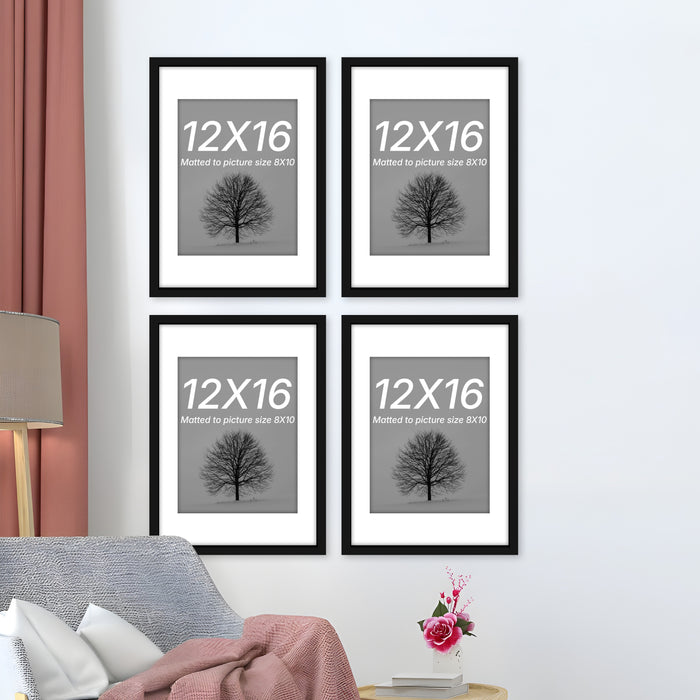 Valley Series Large Picture Frame/ Large Photo Frame for Home (Ph-1919) (Picture Size 12x16 Inch With Matted to 8x10 Inch)