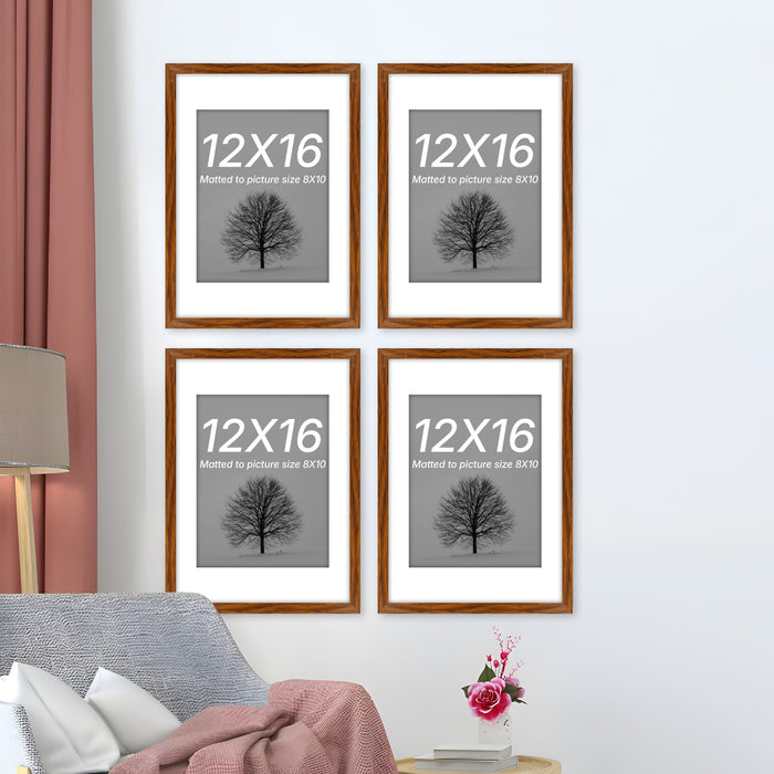 Valley Series Large Picture Frame/ Large Photo Frame for Home (Ph-1919) (Picture Size 12x16 Inch With Matted to 8x10 Inch)