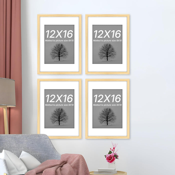 Art Street Set of 4 Wall Mounted Premium 3D Photo Frame Wall Hanging Individual Collage ( Ph- 1928 )
