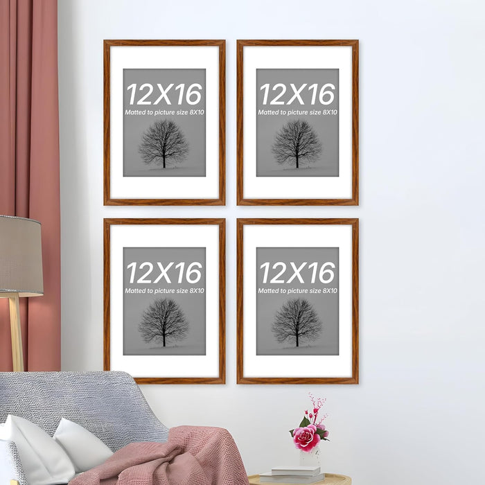 Art Street Set of 4 Wall Mounted Premium 3D Photo Frame Wall Hanging Individual Collage ( Ph- 1928 )