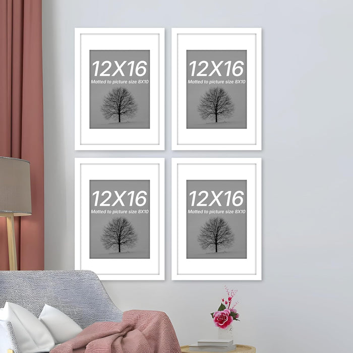 Art Street Set of 4 Wall Mounted Premium 3D Photo Frame Wall Hanging Individual Collage ( Ph- 1928 )