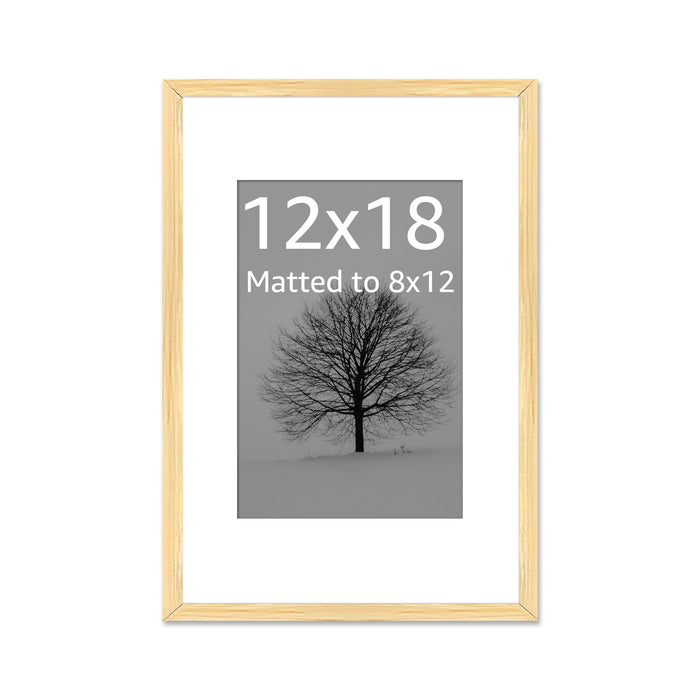 Synthetic Wood Wall Photo Frame for Home and Office Wall Décor in Multicolor and Sizes