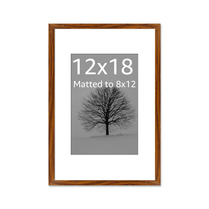 Synthetic Wood Wall Photo Frame for Home and Office Wall Décor in Multicolor and Sizes