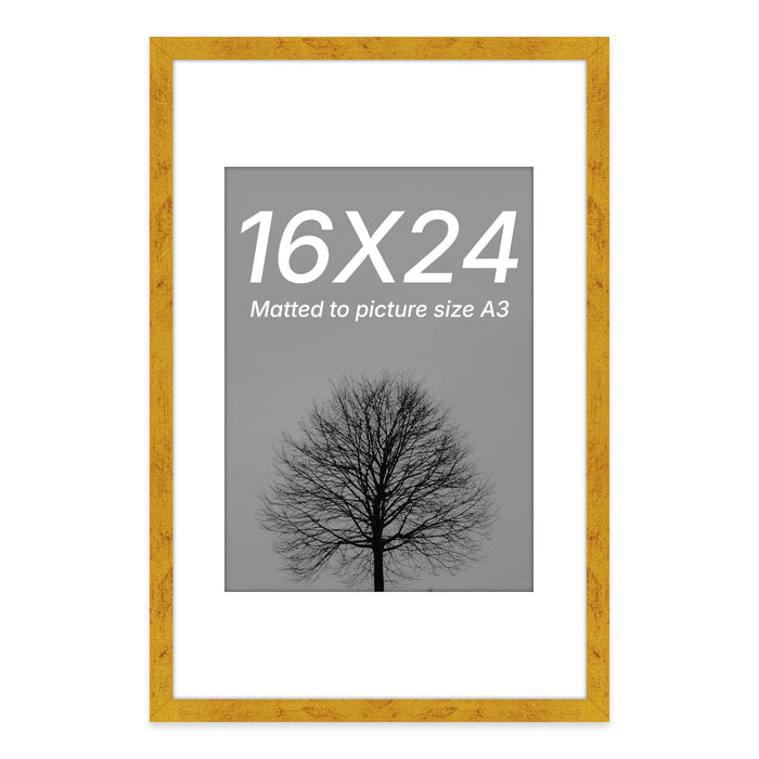 Synthetic Wood Wall Photo Frame for Home and Office Wall Décor in Multicolor and Sizes