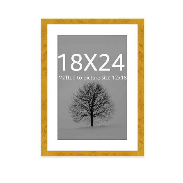 Synthetic Wood Wall Photo Frame for Home and Office Wall Décor in Multicolor and Sizes