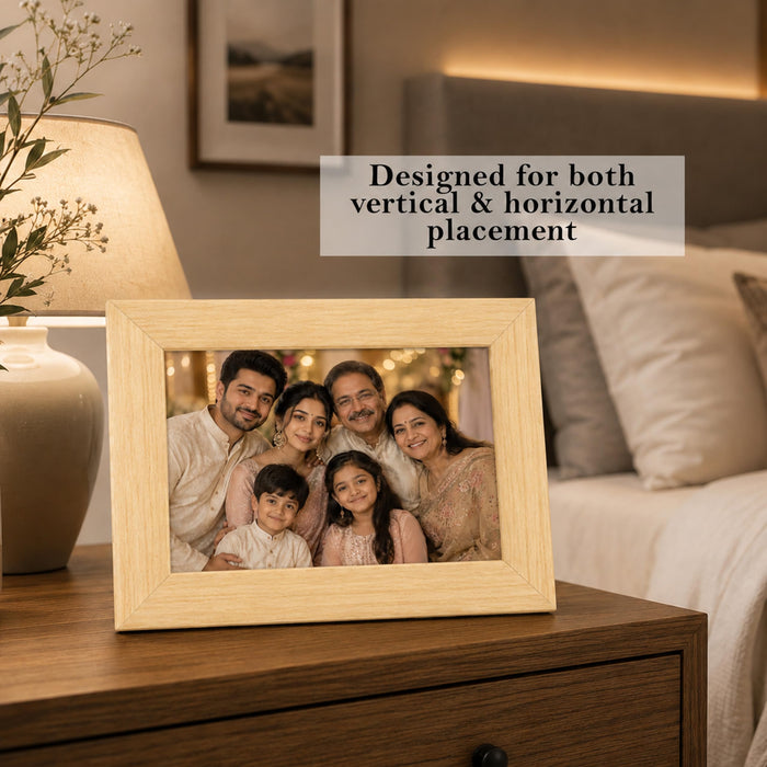 Synthetic Table Photo Frame – Elegant Home Décor Essential for Every Space