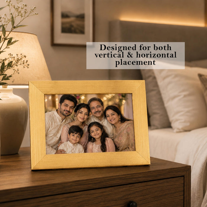 Synthetic Table Photo Frame – Elegant Home Décor Essential for Every Space