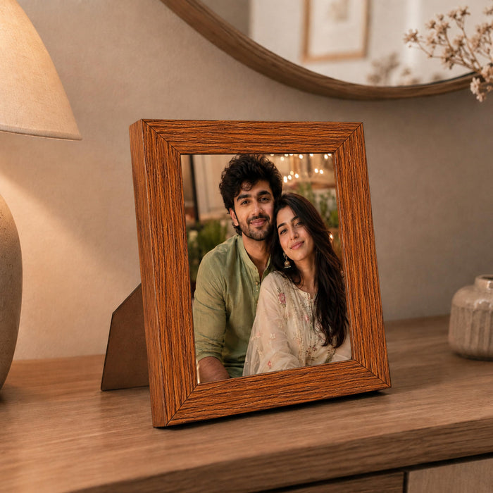 Synthetic Table Photo Frame – Elegant Home Décor Essential for Every Space
