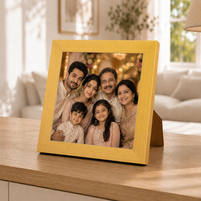 Synthetic Table Photo Frame – Elegant Home Décor Essential for Every Space