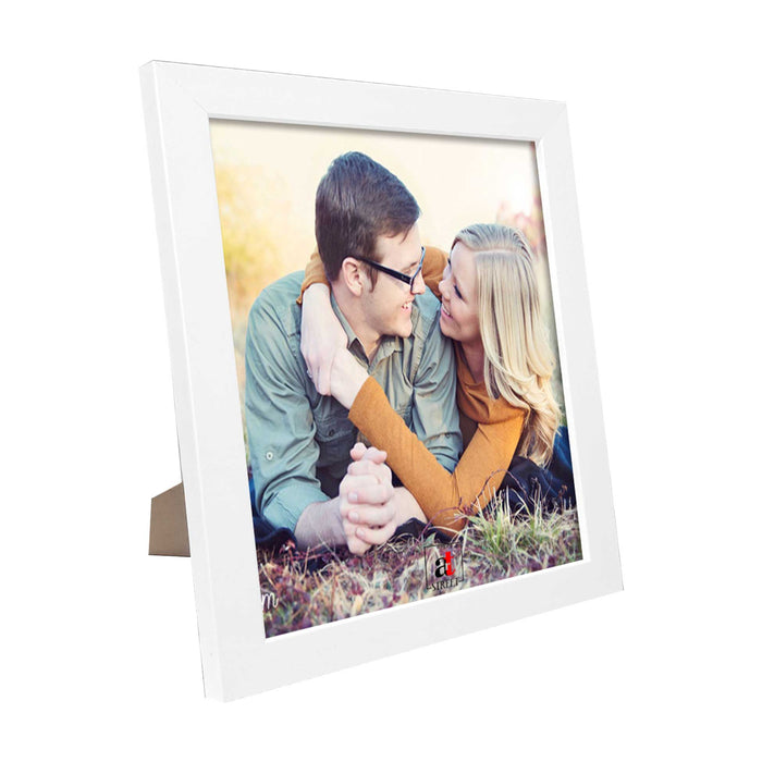 Art Street Synthetic Table/Wall Photo Frame for Home Décor (12" x 12", Black)