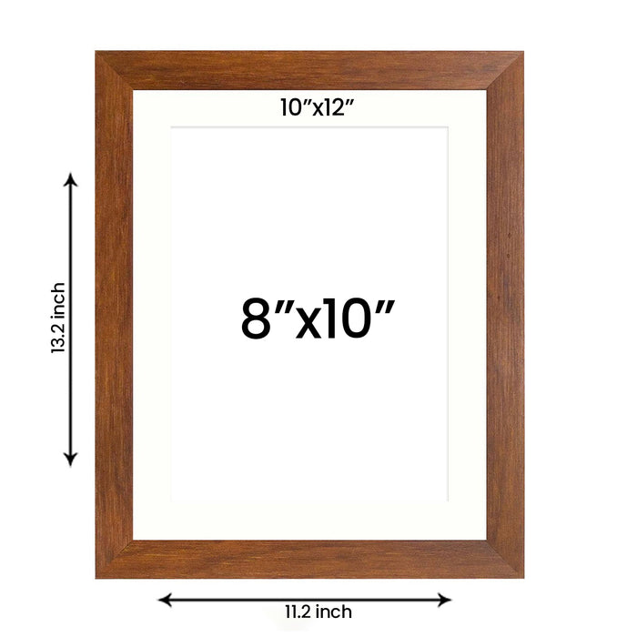 Art Street Rectangle Synthetic Wood Document Photo Frame Size 10