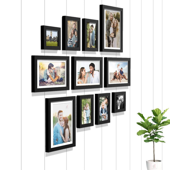 Premium Photo Frames For Wall, Living Room & Gifting - Set Of 11