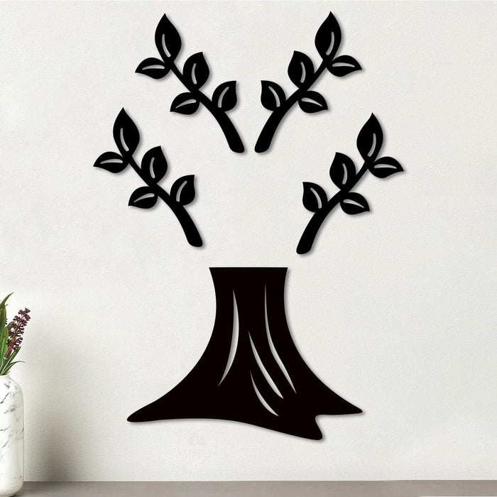 Tree Shape MDF Plaque Painted Cutout Ready to Hang Home And Wall Decoration