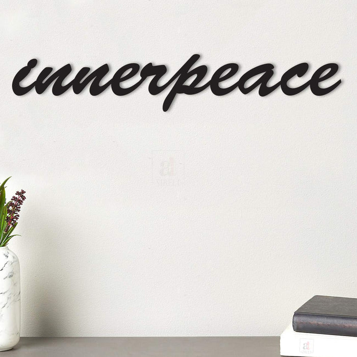Innerpeace MDF Plaque Painted Cutout Ready To Hang For Wall Decor Size 3.3 x 19.3 Inch
