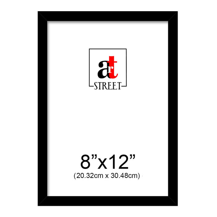 Decorative Black Wall Photo Frame, Photo Size 8" x 12" Inch ( PH-2214 )