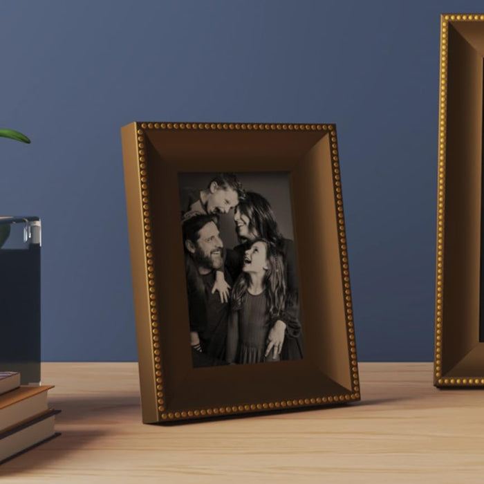 Art Street Premium 3D Picture Frames For Wall Decoration (Golden-Brown)