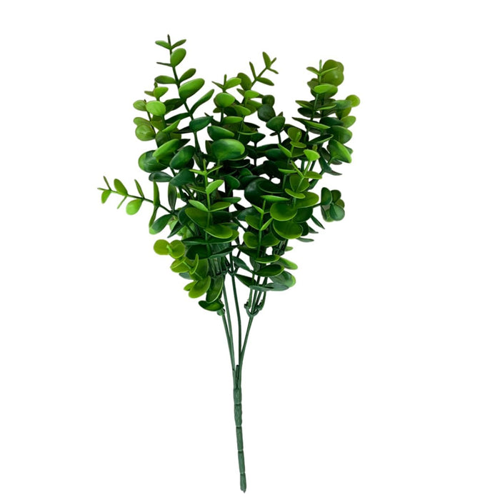 Art Street Artificial Green Faux Eucalyptus Branches Stems Fake Leaf Stem Fall Plants (Size: 14 Inch)