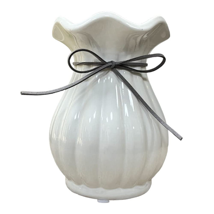 Decorative Ceramic Flower Vase, Origami European Style Modern Vases for Desk Decoration, Flower Pot for Home, Living Room, Bedroom ( Size: 9.5X15 Cm)