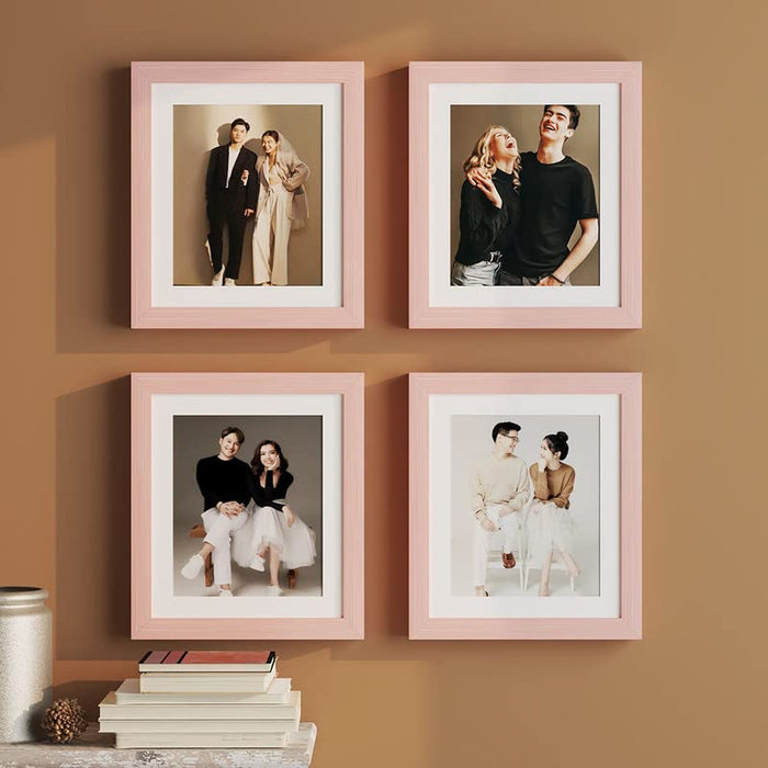 Art Street Set of 4 Individual Wall Photo Frames Wall Decor Free Hanging Accessories Included, 4 Unit 8x10 inches