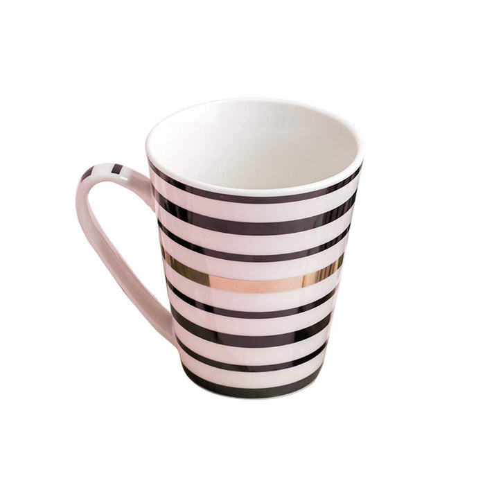 Art Street Ceramic Coffee Mug with White Interior, Unique Ceramic Tea Cup (Special Gifts, Creative & Novelty Gift Item), Capacity 350 ML