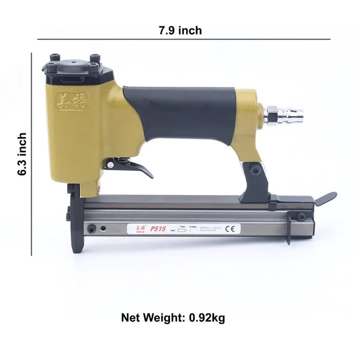 Nailer P515 Pneumatic Flexi Points Nail Gun for Photo Frames, Air Powered Nailer Pneumatic Nail Gun Stapler, Comfortable Grip Fast Nailing for Carpentry By Wall Essential