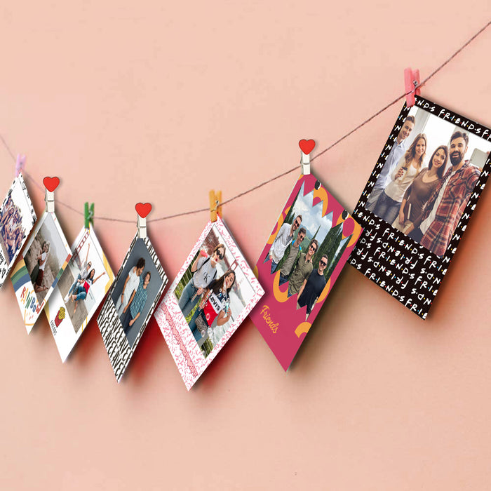 Friends Forever Customized Polaroid Photo Prints Gift Box
