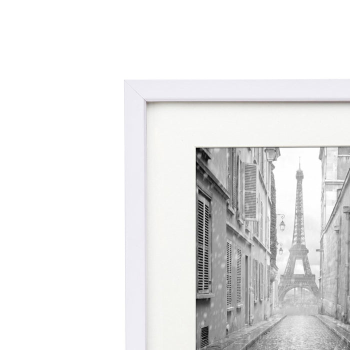 Art Street Gigantic Set Of 9 White Individual Wall Photo Frames ( Size 5x5, 5x7, 8x10 inches)