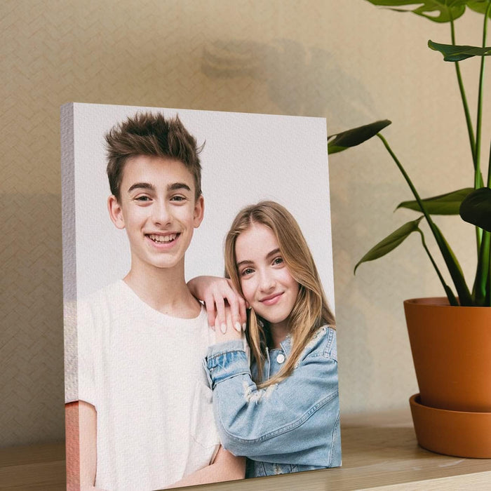 SNAP ART Personalized Your Photo On Canvas Wall Art for Gift - Digitally Printed