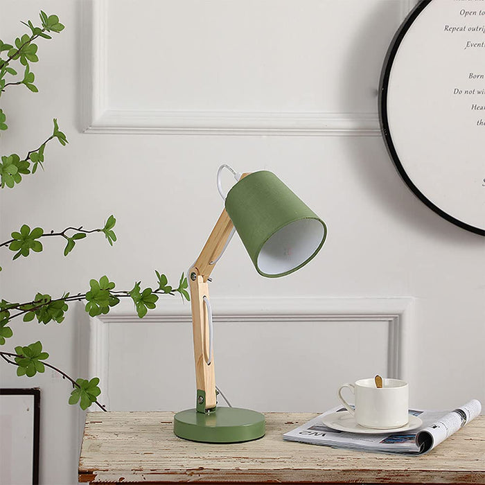 Bedside Lights Table Lamp With Led Reading Light Swing Arm LED