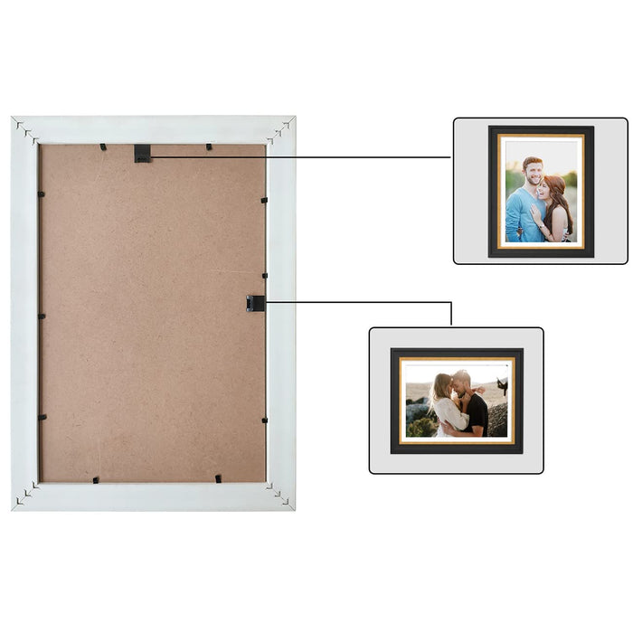 Art Street A4 Size  Premium Picture Frame For Wall Set of 4 - Size -8x12 Inches
